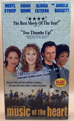 Music of the Heart VHS 2000 Meryl Streep Promo Screener **Buy 2 Get 1 Free** - Image 1 of 3