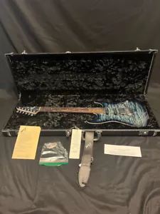 2018 Tom Anderson Drop Top Artic Blue Burst With Binding W/OHSC - Picture 1 of 21