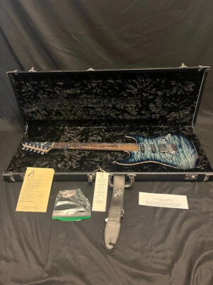 Tom Anderson Drop Top Artic Blue Burst 2018 con encuadernación ¡con estuche rígido original-Killer Top! Foto 1 de 4