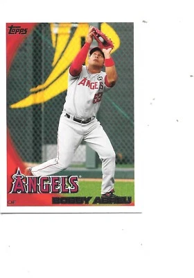 Bobby Abreu 2010 Topps Baseball Card #15 California Angels - Image 1 of 2