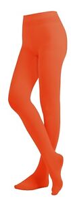 EMEM Apparel Girls' Solid Colored Ultra Soft Microfiber Opaque Footed Tights