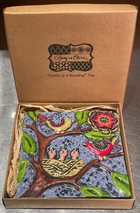 Romy & Clare "Family Is A Blessing" 5,5 hängende Fliese Neu im Karton - Bild 1 von 5