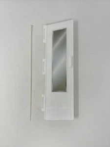 2018 Barbie Dreamhouse FHY73 Closet Door Mirror & Hinge Pin - Replacement Parts - Picture 1 of 6