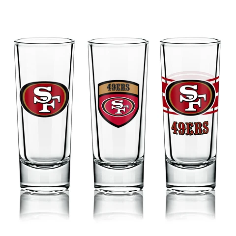 NFL Shot Glasses 6 Pack Set - San Francisco 49ers Cover