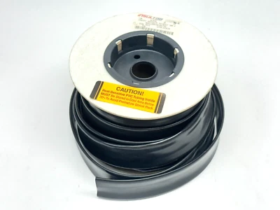 Insultab HS-105 ПВХ Insulgrip термоусадочная трубка 1 дюйм черная катушка 35 футов - Изображение 1 из 4