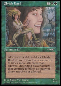 Magic the Gathering MTG Elvish Bard (87) Alliances LP - Picture 1 of 1