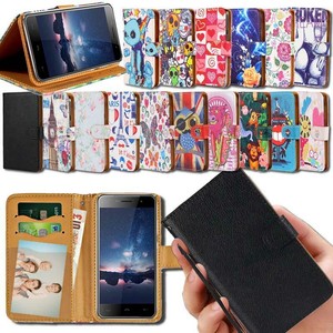 Flip Leather Smart Stand Wallet Cover Case For Various HomTom Smartphones