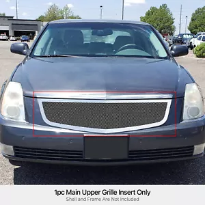 Fits Cadillac DTS Stainless Mesh Grille Insert 06-10 - Picture 1 of 7