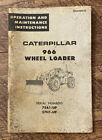 Caterpillar 966 Wheel Loader Operation And Maintenance Manual Fe035088-05