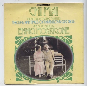 ENNIO MORRICONE - CHI MAI.  1978 UK SOUNDTRACK 7" SINGLE.  RE-ISSUE: 1983. - Picture 1 of 4