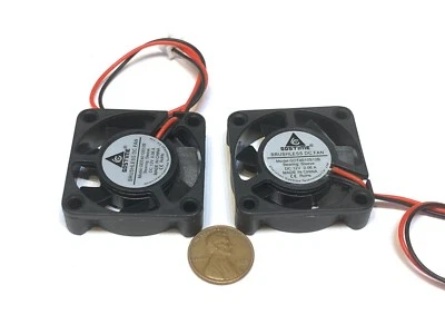 2 Pieces BXR Brand cooling 4cm 40mm 12v fan Exhaust Fan 4010s Gdstime B27 - Image 1 of 2