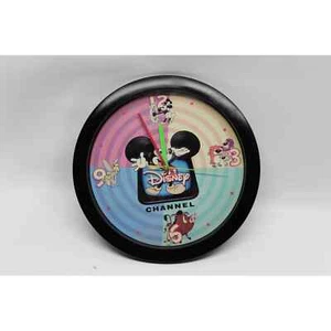 DISNEY CHANNEL MICKEY MOUSE BATTERY OPERATED COLLECTIBLE WALL CLOCK 11.5 - Picture 1 of 4