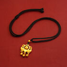 Vietnamese Golden Lotus Necklace Adjustable Soft Rope Jewelry Gifts