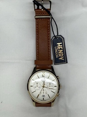 Relógio masculino Henry London cronógrafo quartzo - Imagem 1 de 4