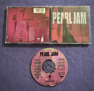 Ten By Pearl Jam (CD, 1991) - Complete - Sony Music Entertainment - Epic - Imagen 1 de 2