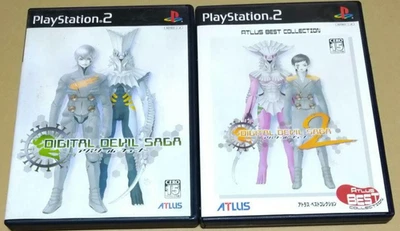 Набор Digital Devil Saga 1 и 2 PS2 PlayStation 2 налог США включен Япония - Изображение 1 из 3
