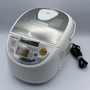 Tiger JBA-T10U Arrocera Calentador Vaporera 5.5 Taza 9 Ajustes 3-1 Hecho en Japón - Imagen 1 de 5
