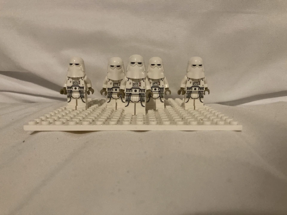 Lego Star Wars Snow Trooper Minifiguras Lote de 5  Foto 1 de 4