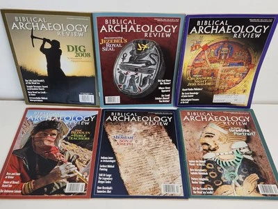 Biblical Archaeology Review 2008 Full Year Vol 34 1-6 Bible Study Home School Foto 1 de 4