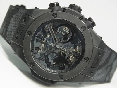 HUBLOT Big Bang all black Camo Yohji Yamamoto  Limited1 00 Mens411.ci.0110.rx.yo - Image 1 of 4