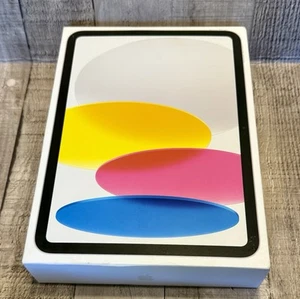 Apple iPad 10a Generazione WiFi + Cellular Silver SOLO SCATOLA VUOTA - Foto 1 di 5