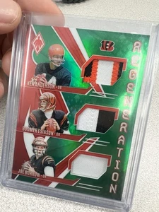 2024 Panini Phoenix Regeneration 10/25 Ken Anderson Boomer Esiason Joe Burrow - Picture 1 of 2