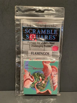 Scramble Squares Puzzle FLAMINGOS 2006 - Image 1 of 4