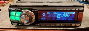 Alpine CDA-9833 CD/MP3/WMA/FM/AUX/Sirius XM Ready/Old School Vintage Fernbedienung - Bild 1 von 20