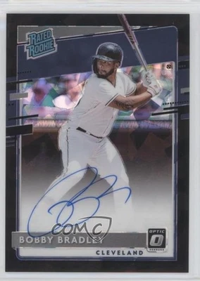 2020 Panini Donruss Optic Black Cracked Ice Prizm /25 Bobby Bradley Auto RC - Image 1 of 2