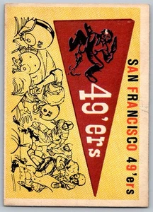 1959 Topps #111 49ers Pennant San Francisco 49ers - Picture 1 of 2