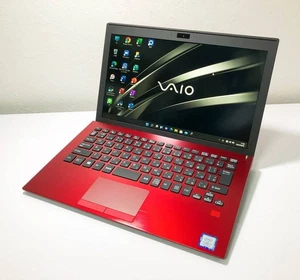 SONY VAIO S11 RED EDITION VJS112C12N i7 8550U Netbooks PC 11.6 inch - Picture 1 of 9