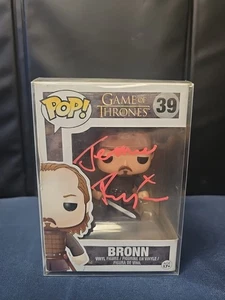 Funko Pop firmato Jerome Patrick Flynn #39 Bronn (Game of Thrones) *RARO* - Foto 1 di 6