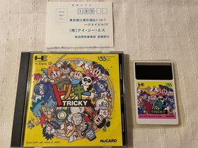 Tricky TRICKY PC engine postcard Japan a2