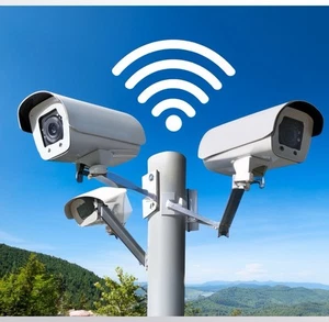 Long Range Outdoor WiFi Bridge Kit: 900Mbps, 3KM, IP65, 2-Pack (CPE200) - Photo 1/21