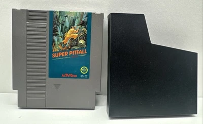 Super Pitfall - Juego NES Nintendo 1987 - Solo carrito y funda - ¡PROBADO! Foto 1 de 4