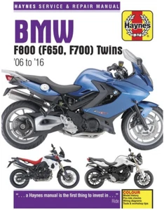 Haynes Repair/Service Manual for '06-16 BMW F800 (F650, F700) Twins (M4872) - Picture 1 of 1