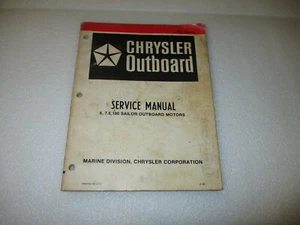 Chrysler 6 7.5 180 Sailor Service Manual - Bild 1 von 4