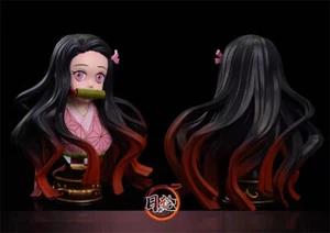 RL Studio Demon Slayer 1/4 Kamado Nezuko Bust GK Collector Resin Painted Statue - Picture 1 of 4