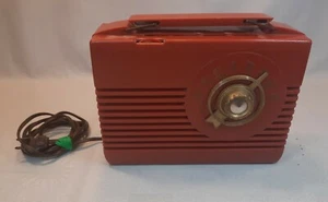 💥 Vintage Bakelite Airline Radio SEE DESCRIPTION PARTS OR REPAIR F/SHIP - Picture 1 of 7