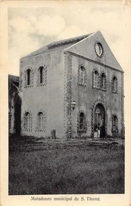 São Tomé & Príncipe - SÃO TOMÉ - Municipal slaughterhouse - Publ. José Texeira B - Picture 1 of 2