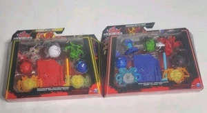 2 Bakugan Battle Packs Special Attack Dragonoid Brusier Nillious & Mantid - Picture 1 of 6