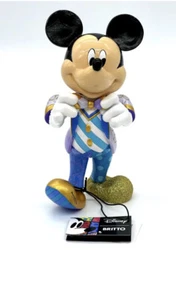Walt Disney World 50 Aniversario Mickey Mouse Romero Britto Estatuilla Estatua - Imagen 1 de 12