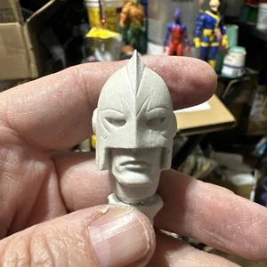 Mego FTC Zica Retro Personalizzato Avengers Testa di Cavaliere Nero 8" Taglia 1/9 - Foto 1 di 9