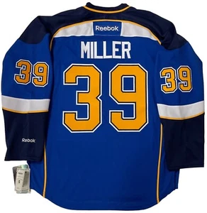 MAGLIA PREMIER REYAN MILLER ST. LOUIS BLUES 2014 REEBOK TAGLIA XL - Foto 1 di 5