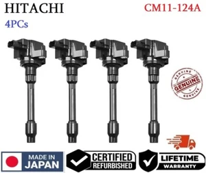 ✅GENUINE HITACHI 4x Ignition Coils For 2016-21 HONDA Civic Accord CR-V #CM11-124 - Picture 1 of 1