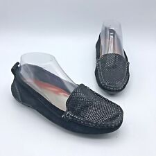 CC Resorts Women Black Snake Print Moc Shoe Size 5.5 EUR 36 Pre Owned