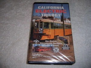 California Electric Trilogy VHS Video Sacramento Northern Pacific Pentrex Zug - Bild 1 von 4