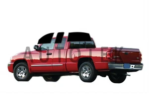 PreCut All Sides Window Film Any Tint Shade For Dodge Dakota Extended 1997-2004 - Picture 1 of 11