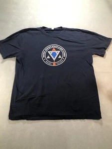 Secret Jewish Space Laser Corps short sleeve navy T Shirt Size 2XL Mazel Tough - Picture 1 of 5