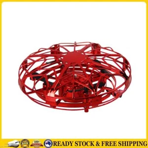 Infraed Sensor Quadcopter Obstacle Avoidance LED Lights Mini UFO Drone (Red) - Picture 1 of 11